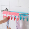 Portable Socks Dry Cloth Pendant Rack Cloth Cutter Business Travel Portable Folding Cloth Hanger Clips hanger hook Cloth Clip