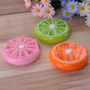 Portable Pill Box Medicine Case Drug Pill Case Cute rectangle Shaped Pill Splitters Cases Colorful Best Design