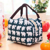 Portable Insulation Package Portable Waterproof Canvas Bag Thermal Lunch Travel Picnic Bag for Women Girls Kids Lunch