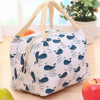 Portable Insulation Package Portable Waterproof Canvas Bag Thermal Lunch Travel Picnic Bag for Women Girls Kids Lunch
