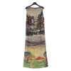 Popular Women Sleeveless Silk Chiffon Long Maxi Dress Summer Beach Sundress Fashion
