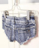 Popular in Europe and America Women Sexy Denim Cotton Blue Frayed Mini Super Short Fashion Low Waist Women Short Jeans Hotpants