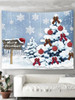 Popular Christmas Trees Santa Claus Blanket