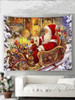 Popular Christmas Trees Santa Claus Blanket