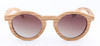 POP AGE Polarized Glasses Mens Sunglasses Round Eyewear Retro Sunglasses Round Sun Glasses Lunette Sunglasses Wood Men Vintage