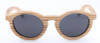 POP AGE Polarized Glasses Mens Sunglasses Round Eyewear Retro Sunglasses Round Sun Glasses Lunette Sunglasses Wood Men Vintage
