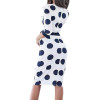 Polka Dot Dress Women 2018 Summer Casual Bodycon Sexy Party Dresses Elegant Midi Club Dress Plus Size bodycon dress GV809