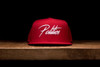 Politics Script Snapback - Red