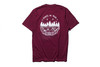 Politics 'Camp Vibes' SS Tee - Burgundy