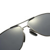 POLARSNOW 2017 Square Sunglasses Metal Frame Men Goggle Polarized Sun Glasses Brand Designer Safe Driving Eyewear Male Oculos