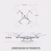 Original Syma X5A-1 (Not X5A) Drone 2.4G 4CH RC Helicopter Quadcopter with No Camera, Aircraft Dron for Novice