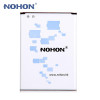 Original NOHON Lithium Battery Bateria For Samsung Galaxy Note 2 Note2 N7100 N719 N7102 EB595675LU 3100mAh Replacement Batterie