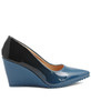 Ombre Wedge - Navy