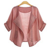 Oladivi 2017 Summer Fashion Plus Size Clothing Cardigans Casual Female Blouses and Shirts for Women Sun Protection Kimono Tops