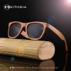 KITHDIA Natural Wooden Sunglasses Bamboo Brand Sun Glasses Vintage Wood Case Beach Polarized Sunglasses for Driving gafas de sol