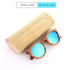 KITHDIA Natural Wooden Sunglasses Bamboo Brand Sun Glasses Vintage Wood Case Beach Polarized Sunglasses for Driving gafas de sol