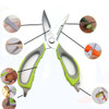 kitchen scissors knife for fish chicken household stainless steel multifunction cutter shears  free shipping with magnetic cover kitchen scissors knife for fish chicken household stainless steel multifunction cutter shears  free shipping with magnetic cover