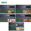 Kitchen knives Ceramic Knives Cook Set 3" Paring 4" Utility 5" Slicing 6" chef Knife+Holder+Peeler Sharp Black Blade