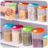 Kitchen compact environmentally sealed cans storage box, whole grains crisper food storage tank 1.25L