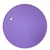 Kitchen Accessories 18cm Round Silicone Non-slip Heat Resistant Mat Coaster Cushion Placemat Pot Holder