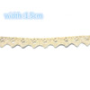 2 yards/Lot Cotton Lace Trim Clothing Decorative Ribbon Home Handmade Patchwork DIY Sewing Wedding Crafts Accessory