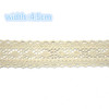 2 yards/Lot Cotton Lace Trim Clothing Decorative Ribbon Home Handmade Patchwork DIY Sewing Wedding Crafts Accessory