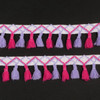 2 Yard/Lot Pom Pom Tassel 45mm Pompoms Trim Ball Fringe Ribbon Apparel Lace Fabric Cord DIY Sewing Accessory