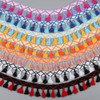 2 Yard/Lot Pom Pom Tassel 45mm Pompoms Trim Ball Fringe Ribbon Apparel Lace Fabric Cord DIY Sewing Accessory