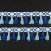 2 Yard/Lot Pom Pom Tassel 45mm Pompoms Trim Ball Fringe Ribbon Apparel Lace Fabric Cord DIY Sewing Accessory
