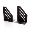 2 pcs/pair Fashion house shape Bookshelf Metal Bookend Desk Holder Stand for Books Organizer Gift Stationery Support Holder