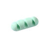 2 Pcs Headphone Headset Wire Wrap Cord Winder Organizer Cable Collector Silica Data Line Fixed Storage Folder