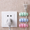 2 Pcs Headphone Headset Wire Wrap Cord Winder Organizer Cable Collector Silica Data Line Fixed Storage Folder
