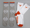 2 pairs Preppy Women Socks contrast colors Girls pink One Size Crew Sock