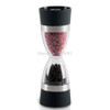 2 in 1 Ceramic Dual Salt and Pepper Mill Well-Designed Salt Grinder and Pepper Mill black