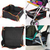 2 Colors Baby Stroller Storage Bag Multifunctional Universal Car Hanging Polyester Net Storage Bag Baby Stroller Accessorie