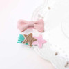 1Set=2Pcs Mix Styles Flower Bow Barrettes Children Kids Baby Girls Pearl Hair Accessories Clip Hairpins Dot Plaid Star Headwear