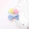 1Set=2pcs Cute Style Hair Accessories New Shiny Star Girl Accessories Girls Flower Bow Hairpins Kids Headderess Hair Clip