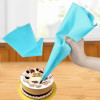 1Set Silicone Icing Piping Cream Pastry Bag with 6Pcs Stainless Steel Nozzle Sets Cake DIY Decorating Baking Tool Bakeware