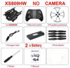 Sale Promotion Time ! RC Drone XS809W XS809HW Mini Foldable Selfie Drone with Wifi FPV 0.3MP 2MP Camera Altitude Hold Quadcopter