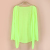 Sale Fashion Women summer Autumn Candy Colors Sun Protection Casual Cardigans Air Conditioning Shirts Thin Coat Blouse