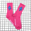 Sale 1 Pair Cotton 9 Patterns Women Men Cotton Socks Funny Dinosaur Baseball Gun Fire Patterned Socks Creative Lovers Sock