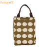 Saingace Lunch BagThermal Insulated Tote Picnic Lunch Cool Bag Cooler Box Handbag Waterproof Canvas Lunch Bags Lunch With Rice