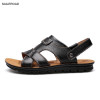 SAILEROAD Mens Leather Sandal Male Sandale Homme Sandalia Masculina Mens Sandals Summer Sandalias Hombre Cuero Beach Shoes 2017