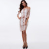 Vintacy women lace dress Bodycon 2017 OL office summer dress Hollow out patchwork spring dress sheath slash neck women dresses Vintacy women lace dress Bodycon 2017 OL office summer dress Hollow out patchwork spring dress sheath slash neck women dresses