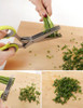 VILEAD 19cm Minced 5 Layers Basil Rosemary Kitchen Scissor Shredded Chopped Scallion Cutter Herb Laver Spices Cook Tool VILEAD 19cm Minced 5 Layers Basil Rosemary Kitchen Scissor Shredded Chopped Scallion Cutter Herb Laver Spices Cook Tool