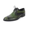 VIKEDUO Hot Luxury Flat Shoes Men's Derby Shoes Handmade 100% Genuine Leather Dress wedding party Shoes Lace-up Original design