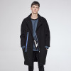 VIISHOW Mens Long Coats Autumn Winter Men's Fashion Zip Long Trench Coat Jacket Pea Coat Overcoat British Style FC40564