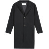 VIISHOW Long Trench Coat Men Single Breasted Pea Coats Men Casual Black Long Jacket Men Fashion Coat Men Overcoat FC14063