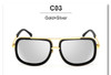 VictoryLip Hot Square Sunglasses Men Women Couple Luxury Brand Design Lady Shades Celebrity Brad Pitt Sun Glasses Superstar Male