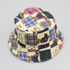 2-6T Baby Cartoon Print Bucket Sun Hat Floral Children Summer Panama Caps Baby Girls Fisherman Straw Hat Kids Boys Topee cap